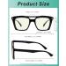 Eyekepper 4-Pack Women's Blue Light Blocking Reading Glasses +1.00 | Stylish & Comfortable Computer Eyewear - Buy Online on GoSupps.com