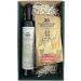 Oleum Comitis - Extra Virgin Olive Oil - 100% Italian Cold Extract - Gift Box with 750 ml Bottle and Parmigiano Reggiano Cantarelli 1876 Seasoned 30 Months 1 kg - Buy Online on GoSupps.com