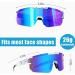 TOTOSALL Polarized Cycling Sunglasses | Anti-UV Vipers Style for Men & Women | Ideal for Running, Golf, Fishing | P2 - Buy Online on GoSupps.com