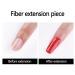 LULAA Nail Extension Kit | Gel & Silk Fiberglass Nail Art Tools (1Gel + 20 Fiberglass) - Professional Nail Extension Pro Kit - Buy Online on GoSupps.com