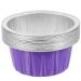 10 -hour bowl for melting wax heating portable hair removal warmer hot wax warmer foil shell round aluminum wax shell colorful bowl violet variety aluminum foil 6.3x6.3cm Violet