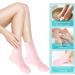 Silicone Moisturizing Socks Women Foot Spa Pedicure Silicone Socks Foot Mask Exfoliating Beach Protective Gel Socks Anti Slip Aloe Socks for Dry Cracked Feet Calluses Foot Care (Pink) - Buy Online on GoSupps.com
