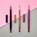 Beaupretty Double-Sided Lip Brushes - Travel Pin Brush Set for Women | 3 Pieces in Gold Purple & Black | Perfect Lipstick & Gloss Makeup Tool - Buy Online on GoSupps.com
