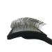 Chris Christensen Big K Dog Slicker Brush - Professional Grooming Tool for Fluffing, Detangling, and Styling - Large Black Brush for Time-Efficient Results - Buy Online on GoSupps.com