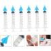 COLLBATH 6Pcs Ear Wax Syringe Precision Measuring Ear Irrigators for Home and Salon Use Lightweight Compact Design with High-Elastic for Smooth Liquid Control and Dosage Accuracy - Buy Online on GoSupps.com