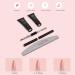 Poly Nail Extension Gel Kit - Quick Nail Starter Kit with Slip Solution - All-in-One French Manicure Set - Crystal Clear Poly Gel - 2 Gel Pack - Buy Online on GoSupps.com