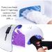 Kalolary 3 Pairs UV Shield Gel Manicure Gloves - Fingerless Anti UV Protection for Hands - Black Purple White - Buy Online on GoSupps.com