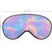 Retro 80s Style Triangular Pastel Sleep Mask - Adjustable Strap, Blocks Light - for Men and Women - Buy Online on GoSupps.com