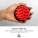 Medcosa Hair Brush | Scalp Massager & Shampoo Scalp Exfoliator | Detangles Hair & Dislodges Dandruff - Buy Online on GoSupps.com