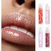  Surakey Roll-on lip gloss fruity lip oil transparent glitter lip gloss moisturizing and hydrating gloss long-lasting lipstick glossy liquid lipstick (4 sticks) - Buy Online on GoSupps.com