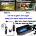 Mini 3W UVC Timer Aquarium UV Clean Light Algae Clear Fish Tank UV Water Clean Lamp Green Bloom Clean Light for Sump Pond Filter Tank - Buy Online on GoSupps.com