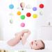 50-pack 2.5 Inch Assorted Pom Poms for DIY Crafts - Vibrant Colors for Creative Decorations - Buy Online on GoSupps.com