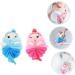 Healeved 8 Pcs Cartoon Bath Sponge Set - Kid-Friendly Exfoliating Loofah & Shower Pouf for Ultimate Clean & Fun - Buy Online on GoSupps.com