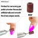 300pcs #80 Grit Sanding Bands for Acrylic Nails | Efile Nail Drill Bits Mandrel - Buy Online on GoSupps.com
