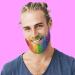 Beard-Dazzled Biodegradable Rainbow Beard Glitter - Sparkle Naturally - Buy Online on GoSupps.com