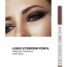 Liquid Eyebrow Pencil Eyebrow Pencil Four Forks Long Lasting Liquid Eyebrow Pen Waterproof Pencil (1# dark brown mocha color) - Buy Online on GoSupps.com