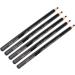 5 Pack Eyebrow Pencils for Improving Drawing Efficiency Flat Tip Pencil Sharpener for Home Use (Black Eyebrow Pencil) - Buy Online on GoSupps.com