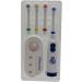 CyP Brands Real Madrid Toothbrush - Battery Operated Vibrating Oral Hygiene Brush | Official White Dental Care Product - Buy Online on GoSupps.com
