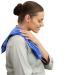 Hot Pockets All Purpose Microwavable Rice Heating Pad for Neck and Shoulders Pain Relief - 3 Pockets Hot and Cold Pack of Rice Bags for Heat Therapy with Washable Cover - American Brand (Blue Flowers) 3 Pockets-Blue Flowers 1.0