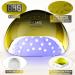 NAILGIRLS 150W UV LED Nail Lamp for Home Salon Professional | Gel Polish Nail Dryer with Timer Presets | Auto Sensor & Detachable Base | Gold Nail Art Tools for Fingernail & Toenail - Buy Online on GoSupps.com