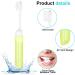Foldable Travel Toothbrush Set - 4 Portable Soft Toothbrushes for Adults & Kids - Ideal for Camping School & Travel - Buy Online on GoSupps.com