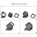 Puluz CNC Aluminum Shockproof Case for GoPro Hero5 & Hero4 Session - Durable Protective Back Cover - Buy Online on GoSupps.com