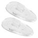 SPORTS WORLD VISION Eyeglass Nose Pads Push Fit Silicone Teardrop Pack of 10 Pairs 15mm 10 Pairs 15mm Push Fit
