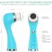 Voyor Facial Cleaning Brush FB500 - Rechargeable 5-in-1 Waterproof Spin Brush for Deep Skin Cleansing Gentle Peeling & Massage - Best for All Skin Types - Buy Online on GoSupps.com