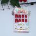 TseenYi Cherry Red Full Cover Fake Nails - 24pcs Square Artificial Nails for Women & Girls - International Shipping Available - Buy Online on GoSupps.com