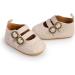 Baby Girls Mary Jane First Walking Shoes | Anti-Slip Princess PU Leather Infant Shoes (0-6 Months) - F Banki - Buy Online on GoSupps.com