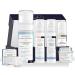 Alana Mitchell At Home Facial Kit (7 Pc Set) - Multiple Facials w/Eye Cream Face Cleanser Vitamin C Moisturizer Hyaluronic Acid Serum Facial Mask & Exfoliating Sponge (x2) For All Skin Types 7 Piece Set