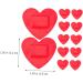 FRCOLOR 24pcs Heart Shaped Adhesive Patches Cute Bandages for Home Small Heart Stickers Versatile Adhesive Bandages - Buy Online on GoSupps.com