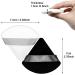 12-Piece Portable Soft Sponge Powder Puff Set for Loose Body Powder - Black and White - Buy Online on GoSupps.com