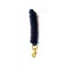 Horse/Pony Cotton Lead Rope with Brass Clip 1.8m (Navy)