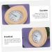 Clispeed Dual-Use Sauna Accessories | Hygrothermograph Frame & Portable Thermometer | Ideal for Bath & Bedroom | 16.5x14cm - Buy Online on GoSupps.com