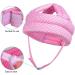 Baby Head Protector Safety Helmet - Pink DOT (1pc) | For Crawling and Walking Infants 6-36 Months - Buy Online on GoSupps.com