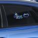 Vesvory Princess on Board Car Sticker - Heartbeat Window Decal | Baby Security 2-Pack | Colorful Car Accessories - Buy Online on GoSupps.com