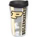 Tervis Plastic Made in USA Double Walled Purdue University Boilermakers Insulated Tumbler Cup Keeps Drinks Cold & Hot, 16oz, College Pride