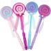 KICHOUSE 10pcs Lollipops Lollipop Flashing Wand Lollipop Fairy Wand Flash Stick Shine Wand - Buy Online on GoSupps.com