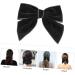 minkissy Bow Hairpin Hair Bows Clips Bowknot Hairpins Valentines Girl Hair Bows Alligator Clip Bows Grosgrain Hair Bow French Barrette Toddler Autumn and Winter Hair Knot Velvet Cloth 15x14x2.5cm Black - Buy Online on GoSupps.com