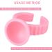 MEKK 300PCS Pink Glue Rings for Eyelash Extensions - Disposable Lash Extension Supplies - Buy Online on GoSupps.com