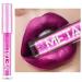Allbesta Lipgloss Rouge l vres imperm able l'eau brillant paillettes scintillant m tallique durable STRIPPER PINK