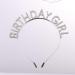 Sparkle on Her Special Day with HAMYUTA Birthday Party Decorations - Happy Birthday Headband for Girls in Silver | Birthday Gifts - Buy Online on GoSupps.com