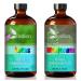 Marjoram Essential Oil 4 Fl Oz and Lotus Essential Oil 4 Fl Oz - ZODION Marjoram & Lotus Oil for Diffuser Aromatherapy Home Fragrance Skin & Hair Care DIY Candle & Soap Making Yoga