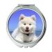YENDOSTEEN Mirror Travel Mirror Beach Puppy Dog Finnishlapphund Animal Summer pocket mirror portable mirror