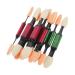 DRESSOOS 10pcs Make Eye Shadow Brush Makeup Brush Blending Brush Eye Shadow Applicator Cosmetics