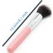 Flat Top Kabuki Makeup Brush - Pink | Ideal for Cream, Liquid, Concealer & Powder Makeup - Buy Online on GoSupps.com