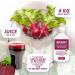 Beetroot Juice Iron Boost - Liquid Iron Supplement for Women and Men - Increase Haemoglobin & Performance - 6 x 50ml - Buy Online on GoSupps.com