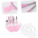 MAGICLULU Nail Clipper Kit Nail Trimmer The Mirror Deer Antler Headband Adult 8 in 1 Nail Trimming Kit Camping Accessory Nail Kit Travel Accessories Manicure Clippers Pink medium Pink - Buy Online on GoSupps.com