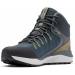 Columbia Men's Trailstorm Mid Waterproof Hiking Shoe 10 - Graphite/Creek - Buy Online on GoSupps.com